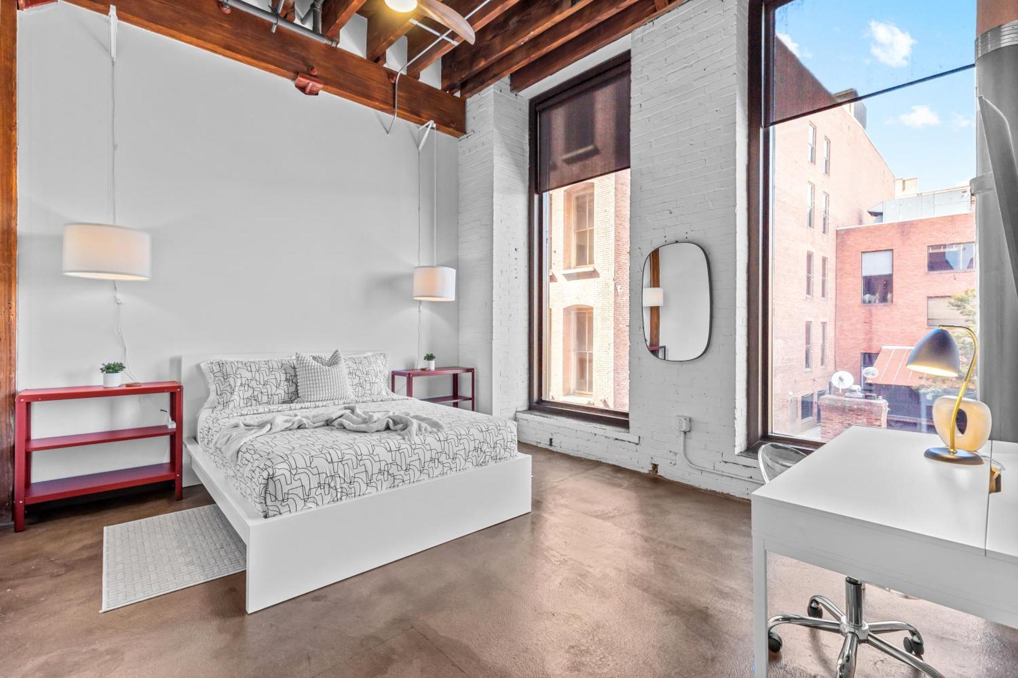 Appartement 2br Loft-parking-gym-roof Deck-3m *